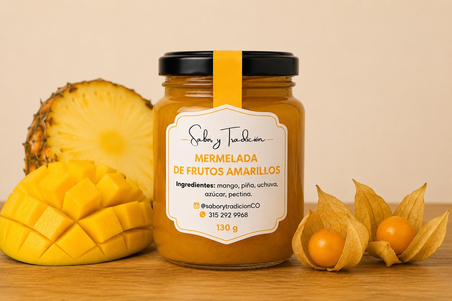 Mermelada de Frutos Amarillos