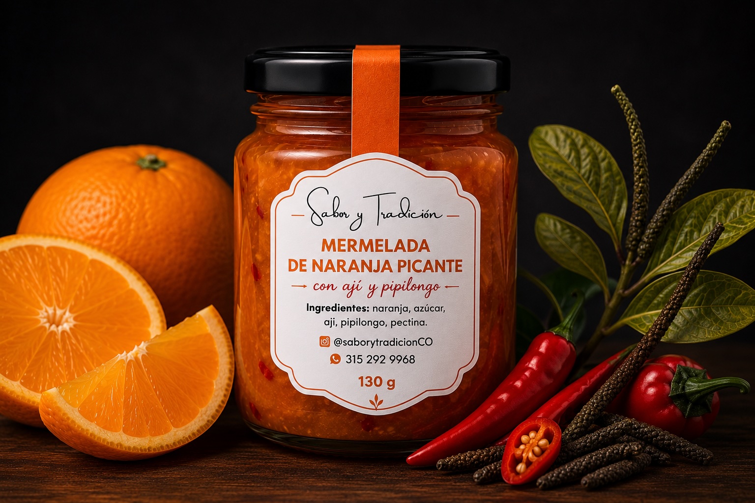 Mermelada de Naranja Picante